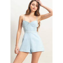 Load image into Gallery viewer, Twill Romper