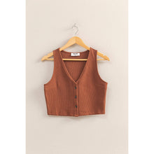 Load image into Gallery viewer, Kesha Button Down Vest