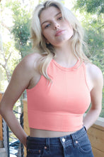 Load image into Gallery viewer, Chevron High Neck Crop