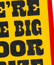 Load image into Gallery viewer, We're The Big Door Prize Camp Flag