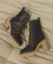 Load image into Gallery viewer, Chunky Combat Boot