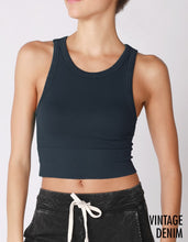 Load image into Gallery viewer, Chevron High Neck Crop