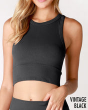 Load image into Gallery viewer, Chevron High Neck Crop