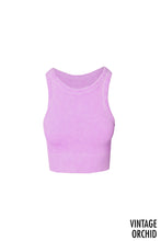 Load image into Gallery viewer, Chevron High Neck Crop