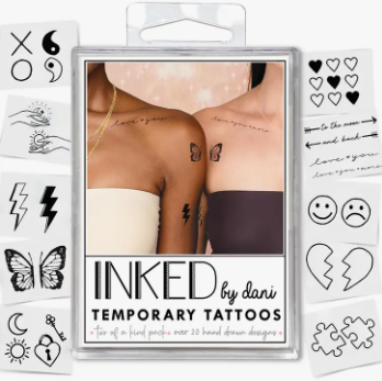 Two of a Kind - Temporary Tattoos – Fuss Boutique