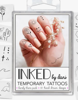 Barely There Pack - Temporary Tattoos
