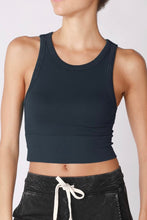 Load image into Gallery viewer, Chevron High Neck Crop