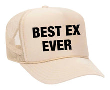 Load image into Gallery viewer, Best Ex Ever Trucker Hat: Navy/White