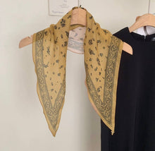 Load image into Gallery viewer, Paisley Bandana Headband Waist Belt Wrap