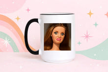 Load image into Gallery viewer, Brunette Barbie Funny Mug: 15oz