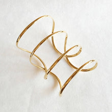 Load image into Gallery viewer, Brass cuff or upper arm band