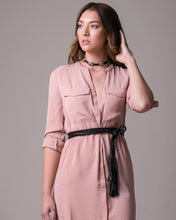 Load image into Gallery viewer, Fringe Soga Belt - Black