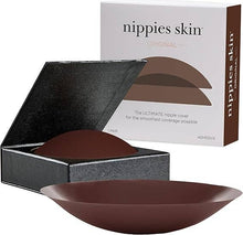 Load image into Gallery viewer, Skin Adhesive Nipple Covers: Caramel / Size 1 (A-C cups)