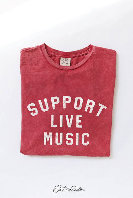 Support Live Music Tee