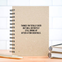 Load image into Gallery viewer, Things I'm totally over... Journal.