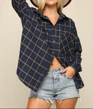 Load image into Gallery viewer, Best Coast Plaid Top