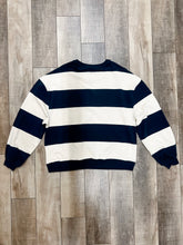Load image into Gallery viewer, Classic Stripe Crew Wide Blk