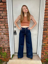 Load image into Gallery viewer, Spanx Wide Leg Jeans Raw Indigo