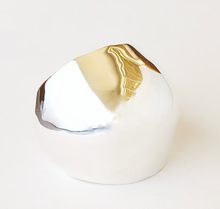 Load image into Gallery viewer, Globe dome brass Cuff bracelet