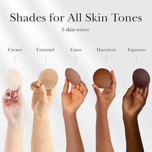 Load image into Gallery viewer, Skin Adhesive Nipple Covers: Caramel / Size 1 (A-C cups)