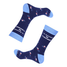 Load image into Gallery viewer, I'd Rather Be Fishing Socks