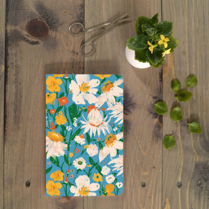 Blue Bouquet Layflat Journal Notebook