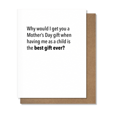 Load image into Gallery viewer, Me As A Child - Mother's Day Card