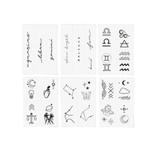 Load image into Gallery viewer, Zodiac Air Signs: Tattoo Pack