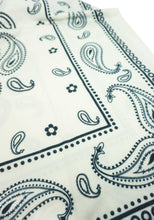 Load image into Gallery viewer, Square Bandana scarf White