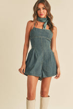 Load image into Gallery viewer, Washed Denim Romper