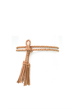Load image into Gallery viewer, Fringe Soga Belt - Black