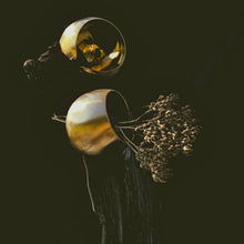 Load image into Gallery viewer, Globe dome brass Cuff bracelet