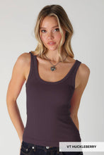 Load image into Gallery viewer, Vintage Reversible Ribbed Tank Top
