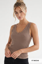 Load image into Gallery viewer, Vintage Reversible Ribbed Tank Top