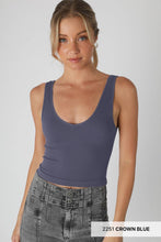 Load image into Gallery viewer, Reversible Ribbed Crop Top