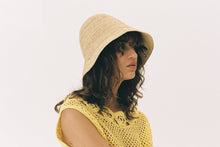 Load image into Gallery viewer, Shoal Bucket - Raffia Crochet - Packable