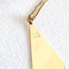 Load image into Gallery viewer, Paragon brass charm chain Earrings