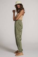 Load image into Gallery viewer, Textured Satin Cargo Pants