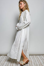 Load image into Gallery viewer, Vintage Lace Panel Shirt Dress