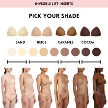 Load image into Gallery viewer, Invisible Lift Inserts: Beige