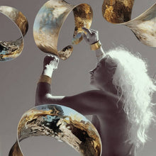Load image into Gallery viewer, Seductive brass Curve Cuff bracelet