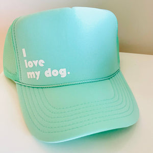 I love my dog.: Jade