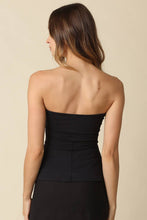 Load image into Gallery viewer, Mika Ribbed Strapless Tube Top