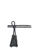 Load image into Gallery viewer, Fringe Soga Belt - Black