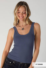 Load image into Gallery viewer, Vintage Reversible Ribbed Tank Top
