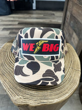 Load image into Gallery viewer, We Big Camo Trucker Hat