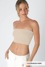 Load image into Gallery viewer, Wide Ribbed Tube Top