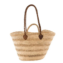 Load image into Gallery viewer, Handwoven Palm Straw Bag
