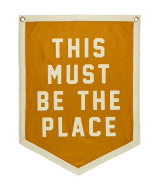 This Must Be The Place Camp Flag