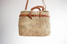 Load image into Gallery viewer, Handcrafted Parisian Straw Bag